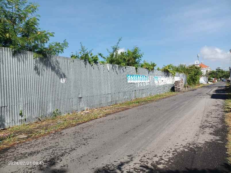 tanah zona perdagangan red zone di sunset road bali