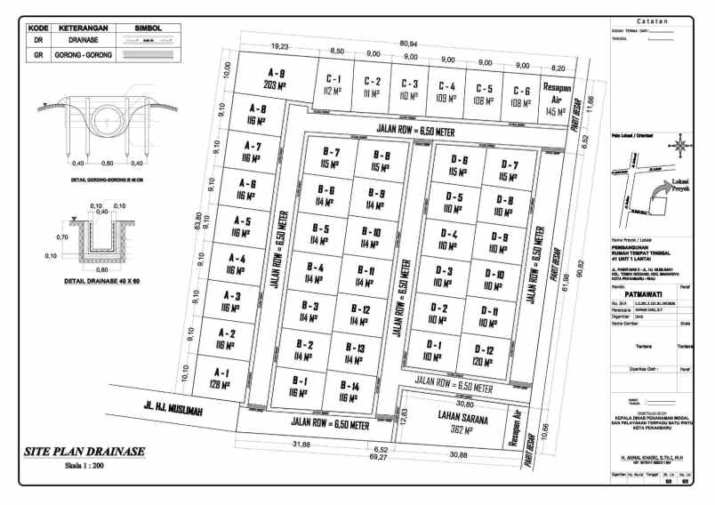 type 45 rumah minimalis di jalan duyung pekanbaru