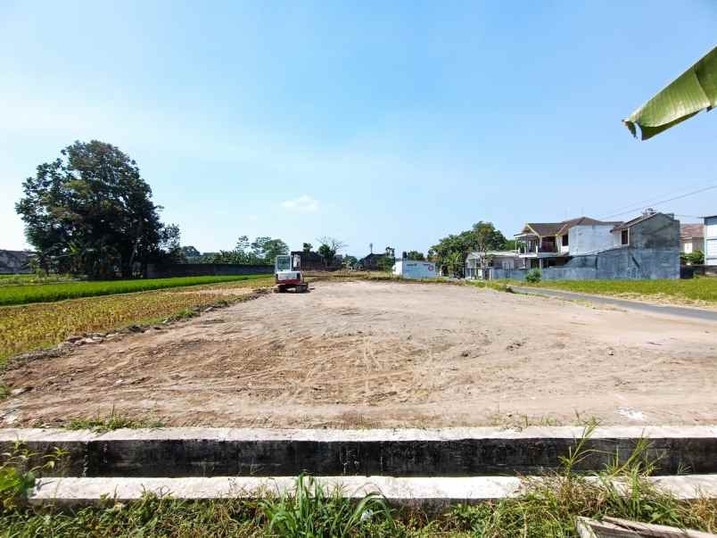 500 meter ke jl jogja solo tanah siap ajb shm p