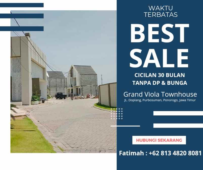 best sale rumah syariah ponorogo