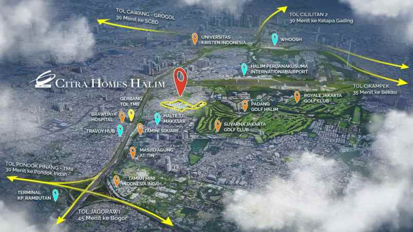 citra homes halim jakarta timur