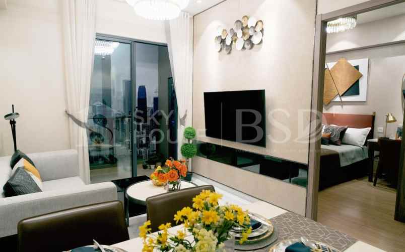 dijual apartemen skyhouse bsd tangerang