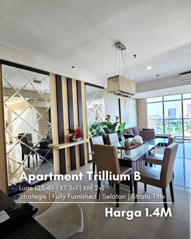 dijual apartemen trillium