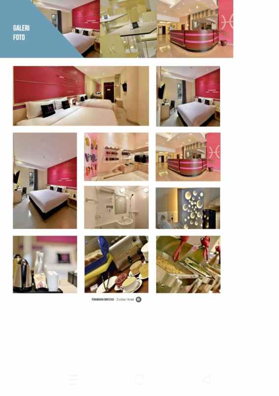 dijual hotel cicendo bandung kota