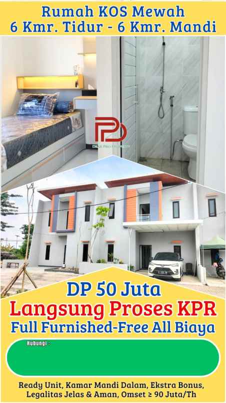 dijual kost gelam candi