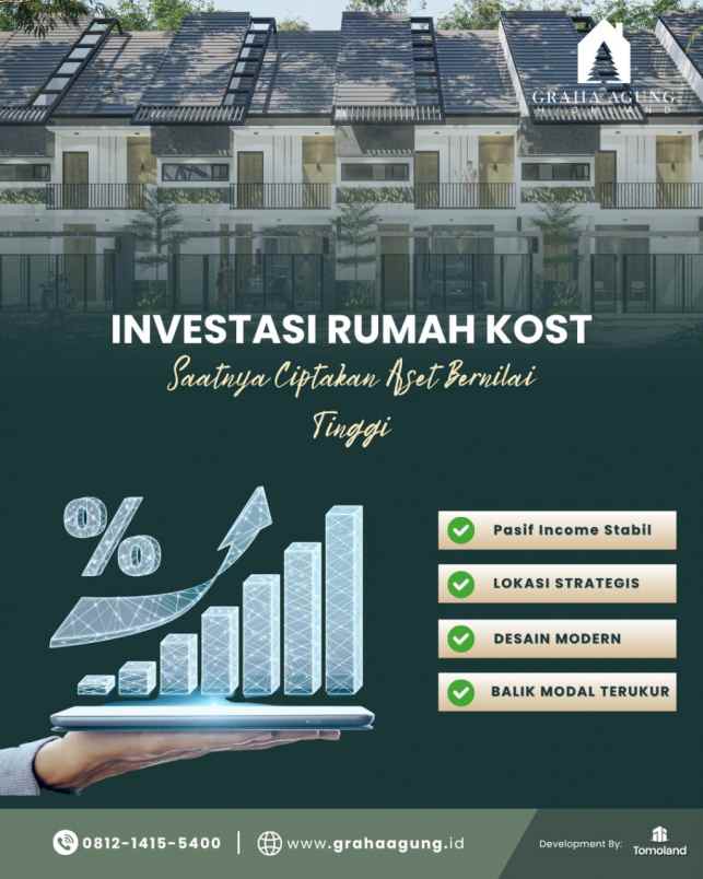 dijual kost merjosari