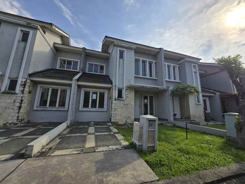 dijual murah rumah cluster cempaka suvarna sutera