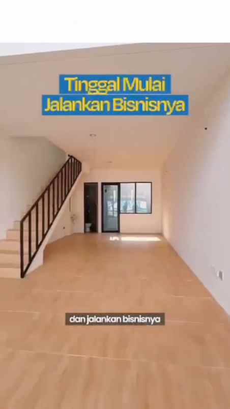 dijual ruko gudang kantor jalan metro tanjung bunga