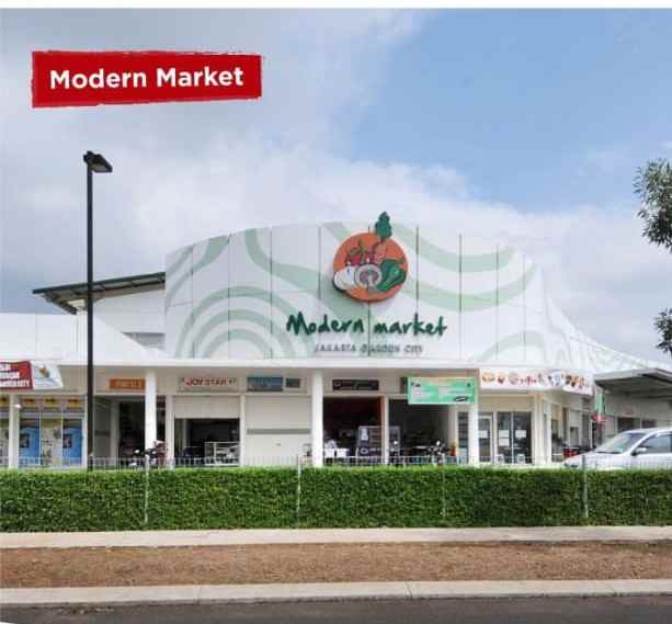 dijual ruko gudang kantor jgc jakarta garden city cakung