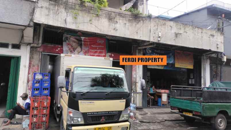 dijual ruko gudang kantor jl gunung sahari