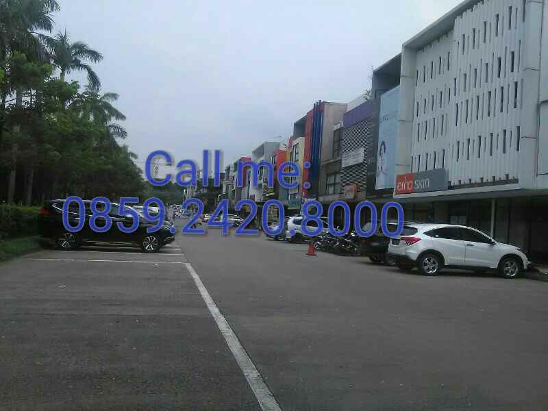 dijual ruko gudang kantor jl mh thamrin lippo cikarang