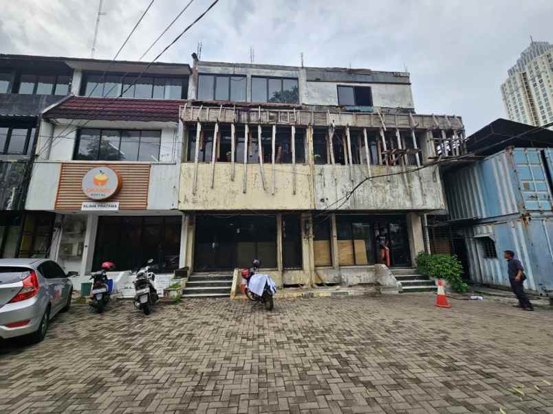 dijual ruko gudang kantor kebayoran baru