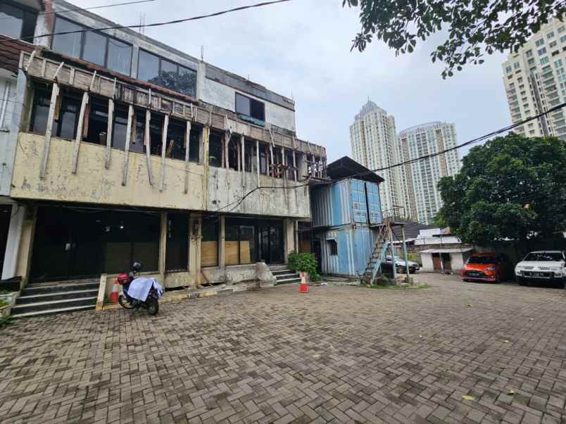 dijual ruko gudang kantor kebayoran baru