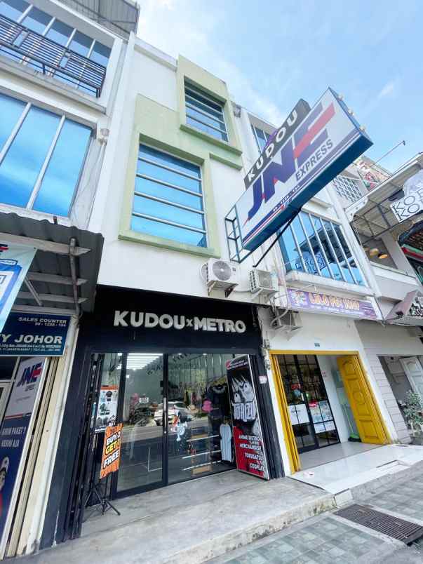 dijual ruko gudang kantor ruko komplek jcity johor