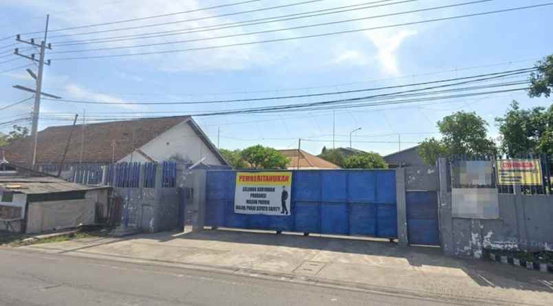 dijual ruko gudang kantor tambakagung kec puri kab