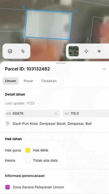 dijual rumah 1 lt jl serma katos i sanglah denpasar