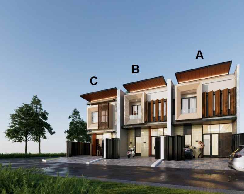 dijual rumah araya galaxy bumi permai