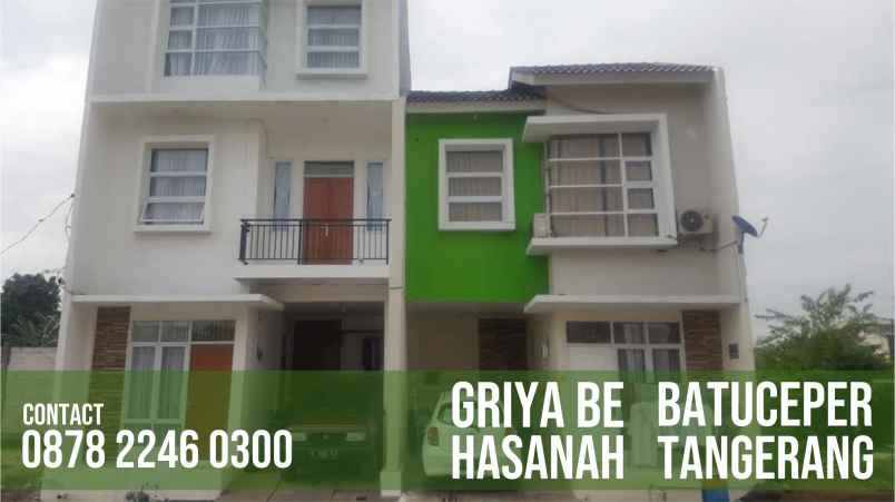 dijual rumah batuceper kota tangerang