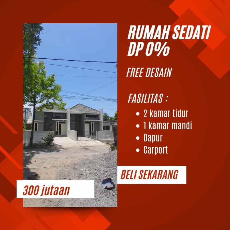 dijual rumah cemandi sedati