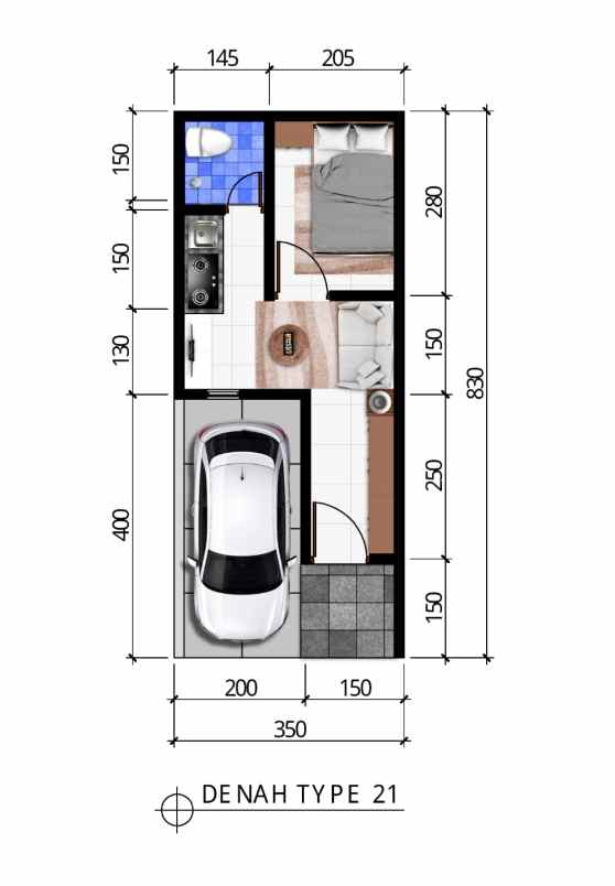 dijual rumah ciracas