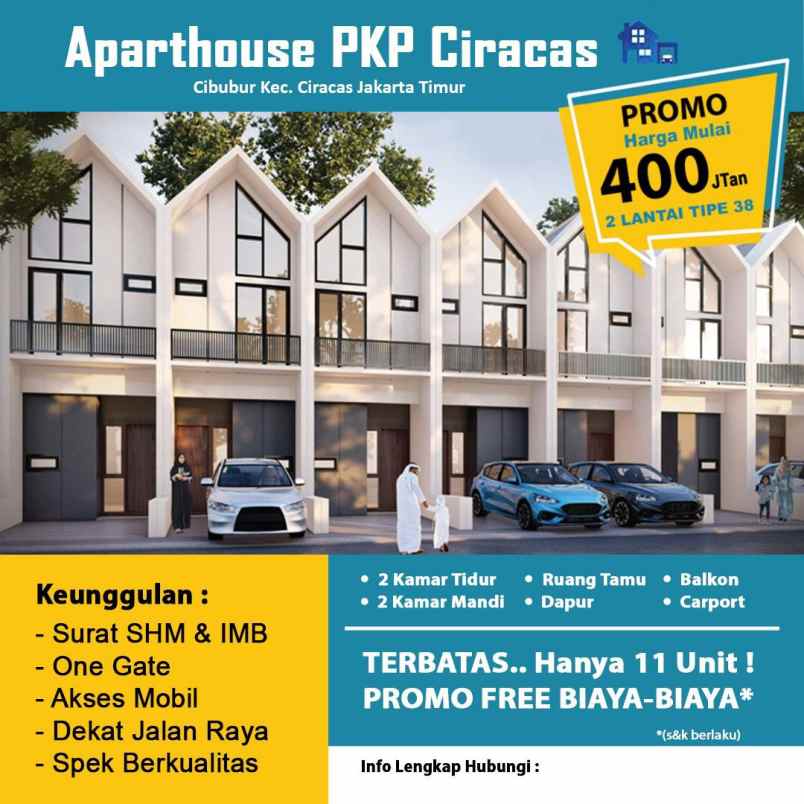 dijual rumah ciracas jakarta timur