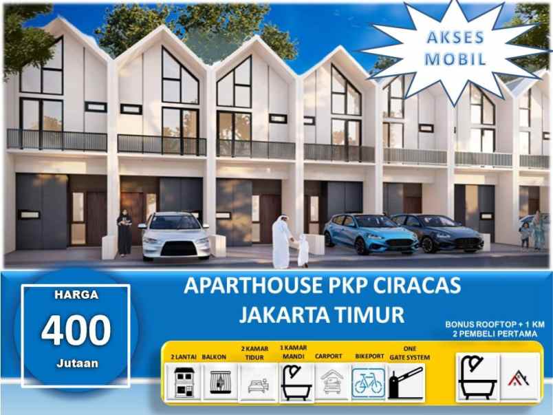 dijual rumah ciracas jakarta timur