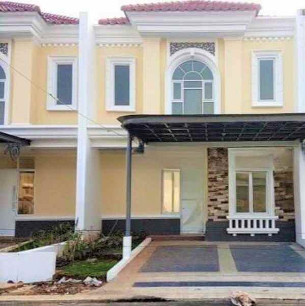 dijual rumah cluster la seine jgc