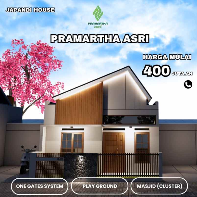 dijual rumah cluster murah jatihandap