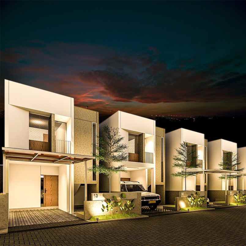 dijual rumah cluster unika living