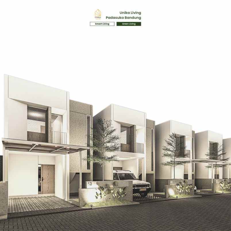 dijual rumah cluster unika living