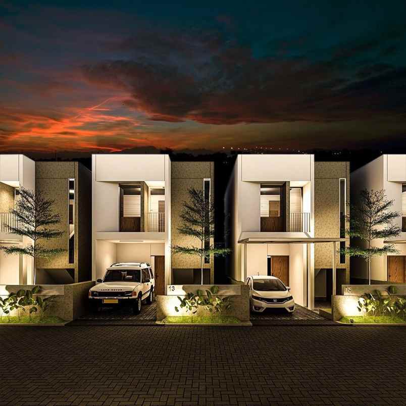 dijual rumah cluster unika living