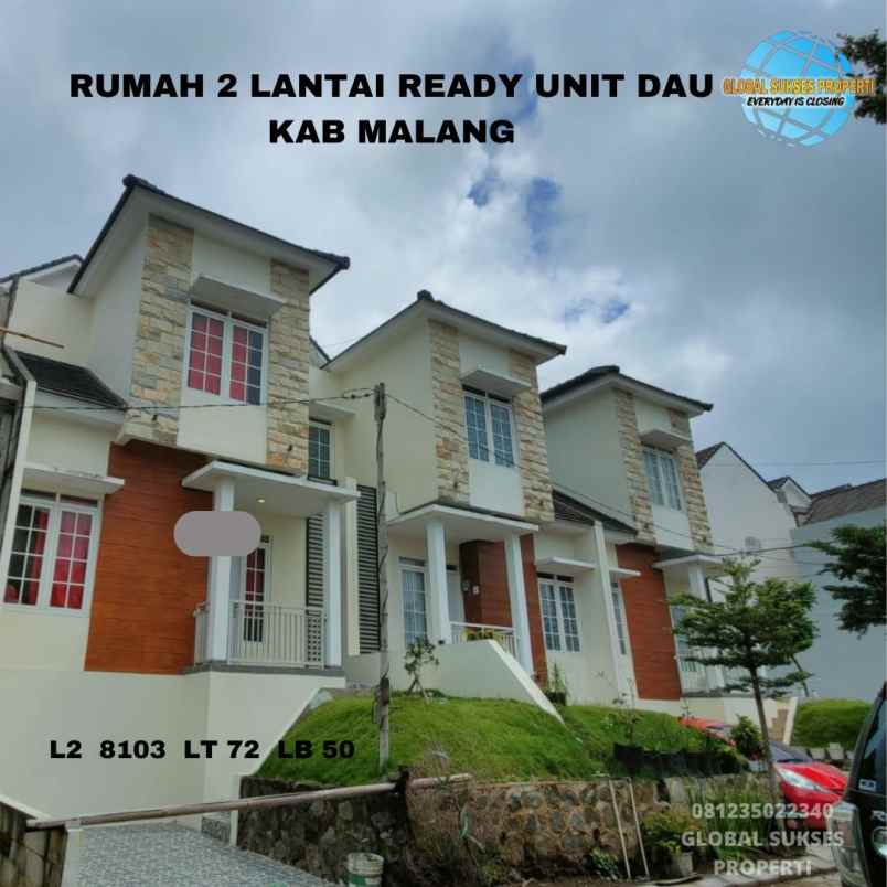 dijual rumah dau