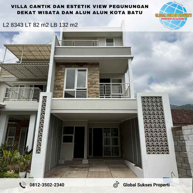 dijual rumah de terrace villa