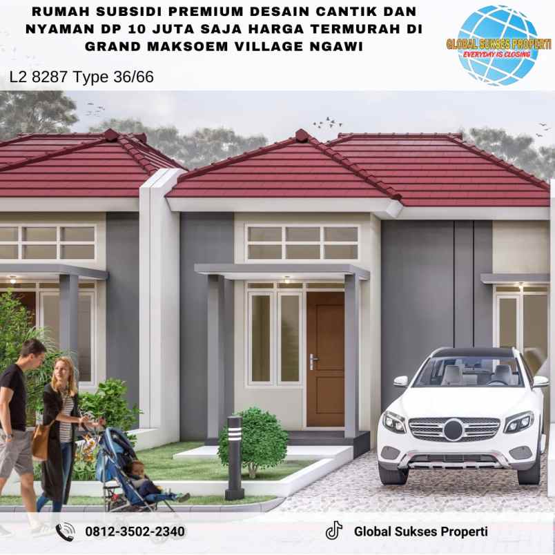 dijual rumah di grand maksoem village