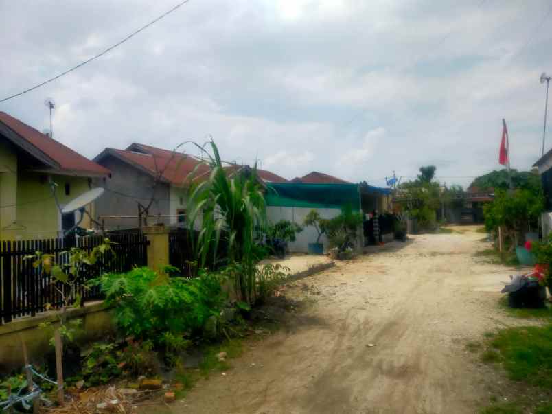 dijual rumah di kubang jl tambah raya 125 juta