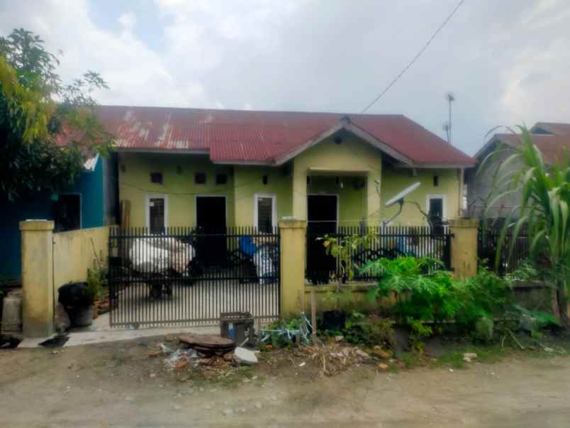 dijual rumah di kubang jl tambah raya 125 juta