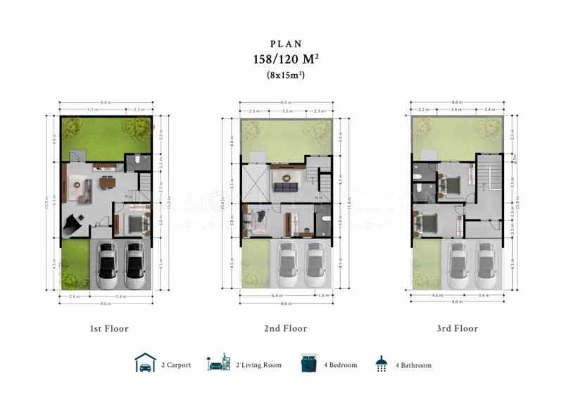 dijual rumah diamond pavilion batam center