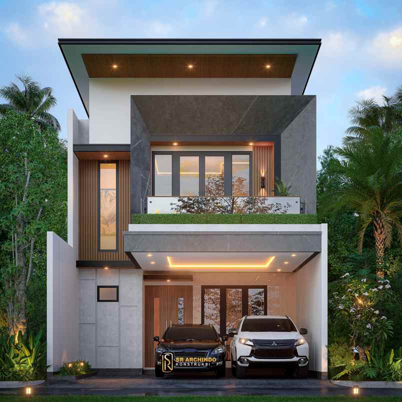 dijual rumah elegan modern dekat toll andara jagakarsa