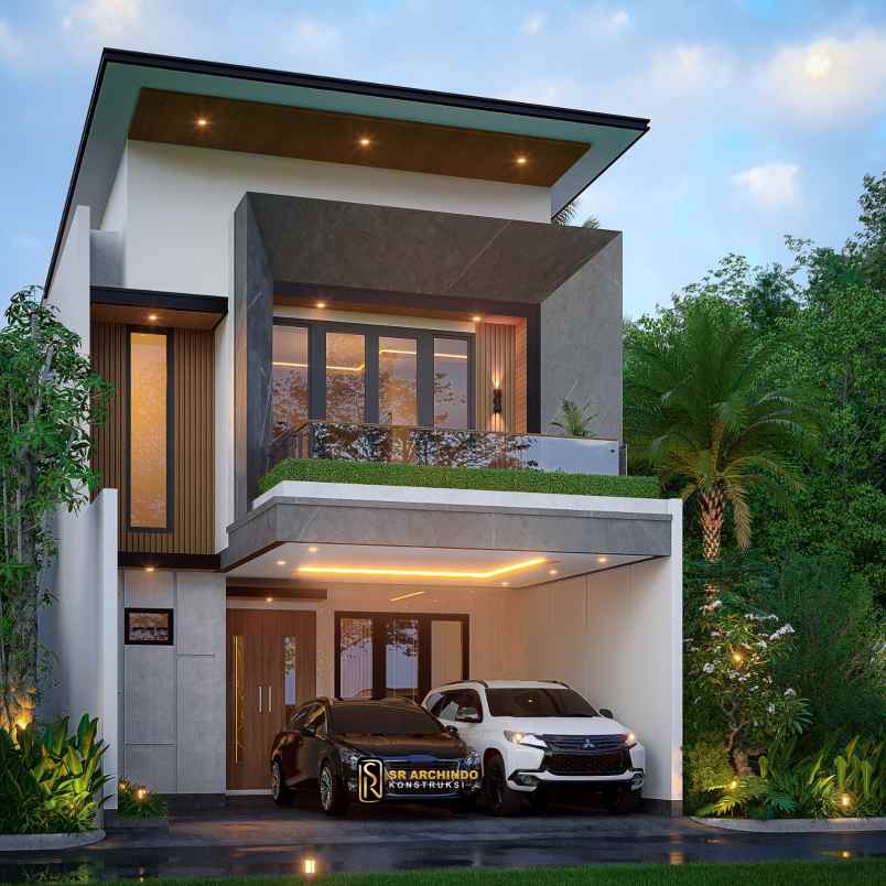 dijual rumah elegan modern dekat toll andara jagakarsa