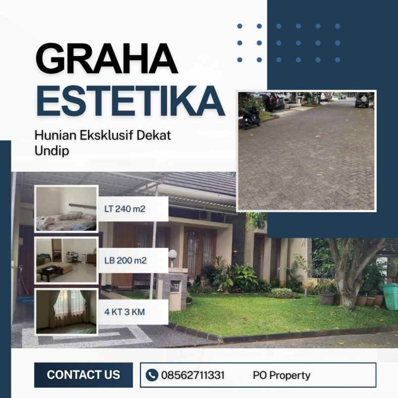 dijual rumah graha estetika