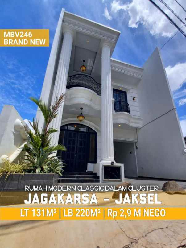 dijual rumah jagakarsa