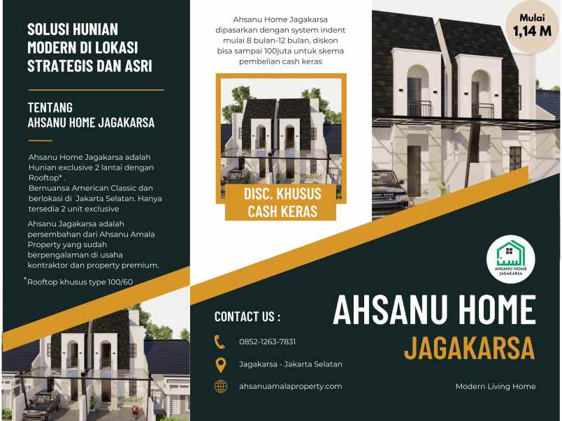 dijual rumah jalan batu belah 1 cipedak