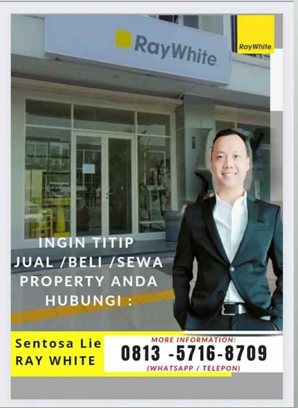 dijual rumah jalan bukit golf