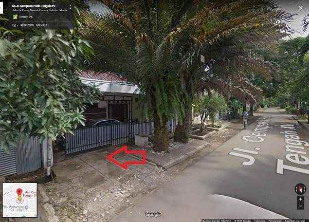 dijual rumah jalan cempaka putih tengah