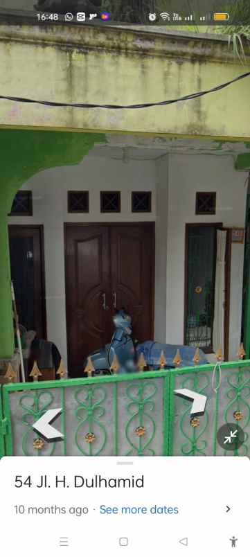 dijual rumah jalan dulhamid balekambang