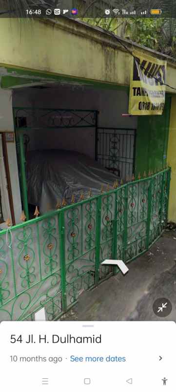 dijual rumah jalan dulhamid balekambang