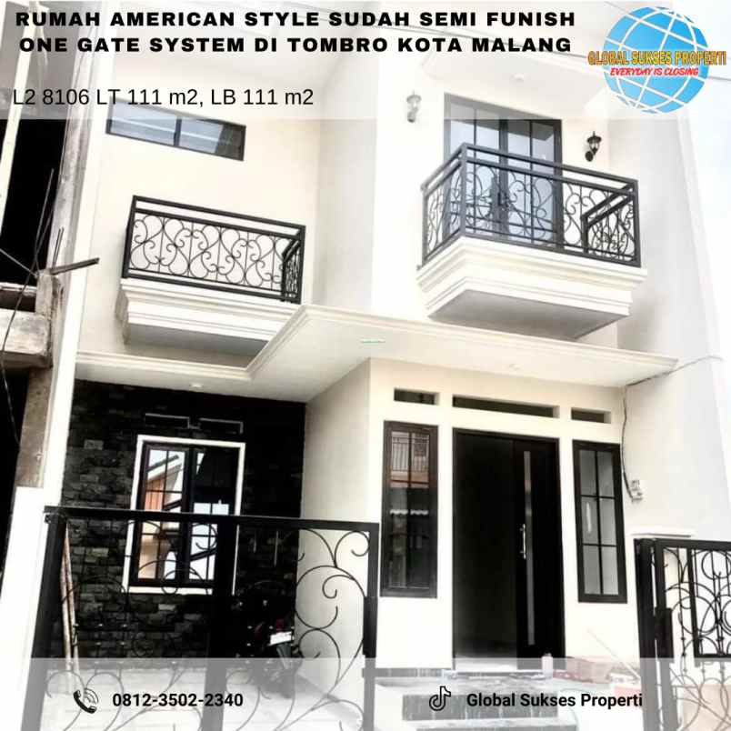 dijual rumah jalan ikan tombro