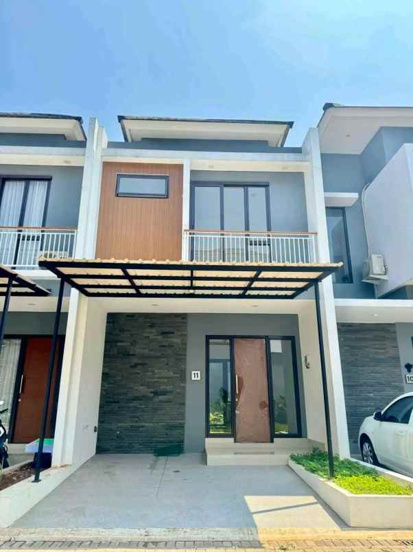 dijual rumah jalan lestari pamulang barat