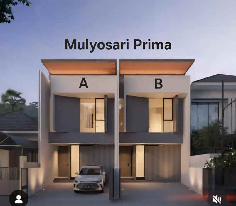dijual rumah jalan mulyosari prima