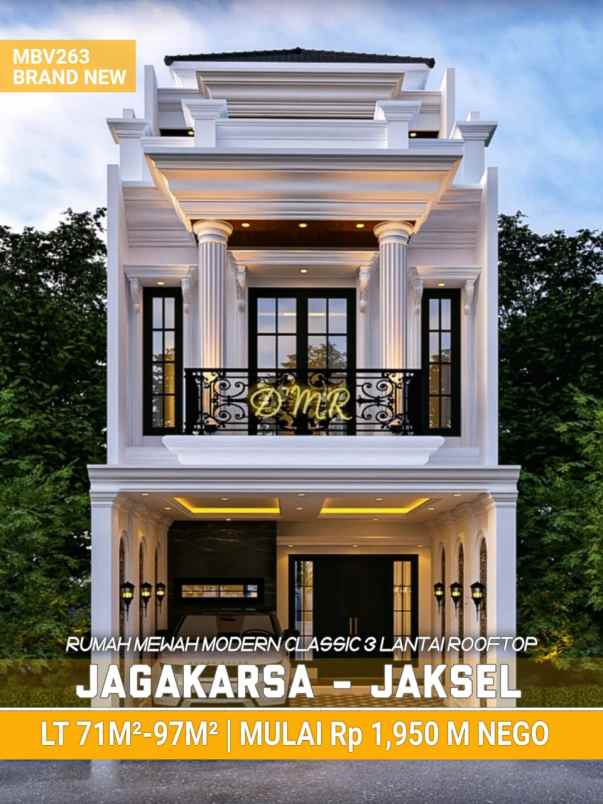 dijual rumah jalan raya jagakarsa